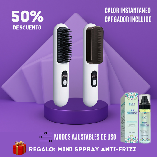 Ultraliss™ - Alisador Inalámbrico ANTI-FRIZZ